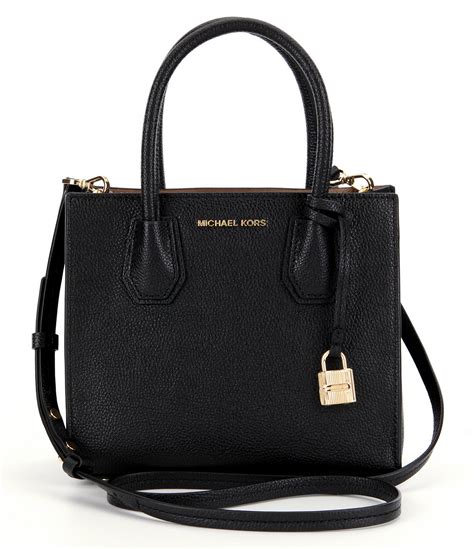 michael kors schwarze tasche mercery medium|michael kors mercer belt.